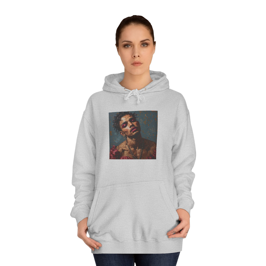 Man w/ Pink Eye Shadow Hoodie