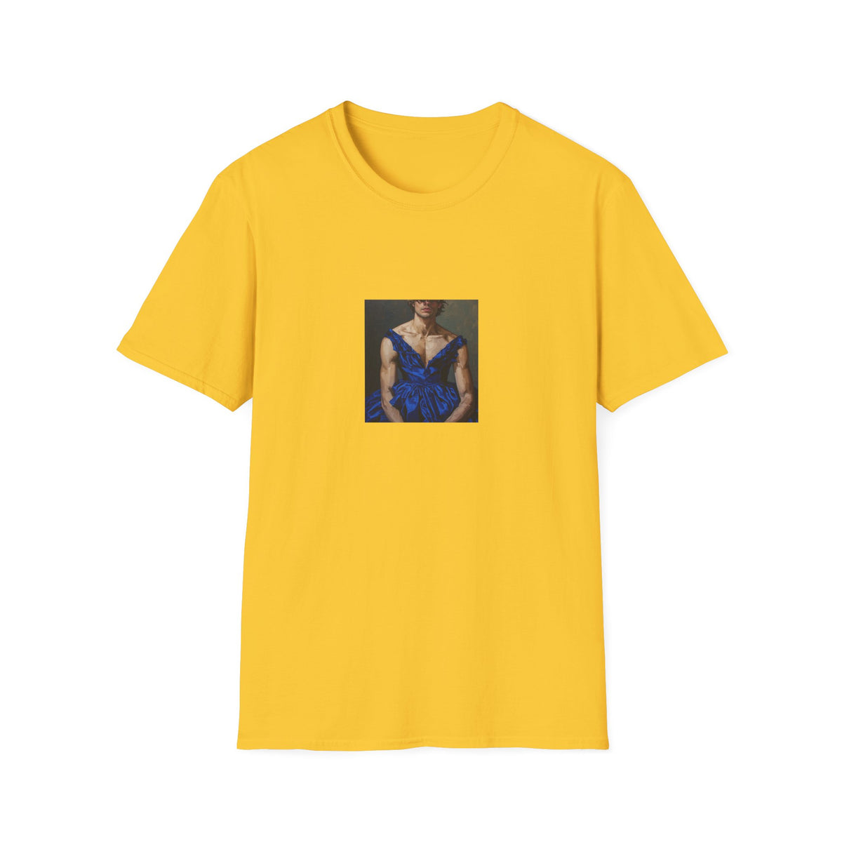 Man In Blue Dress T-shirt