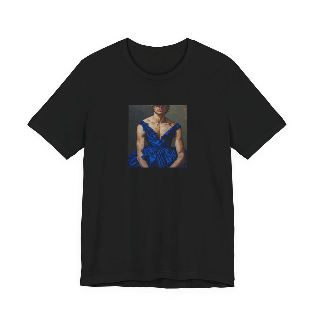 Man In Blue Dress T-Shirt
