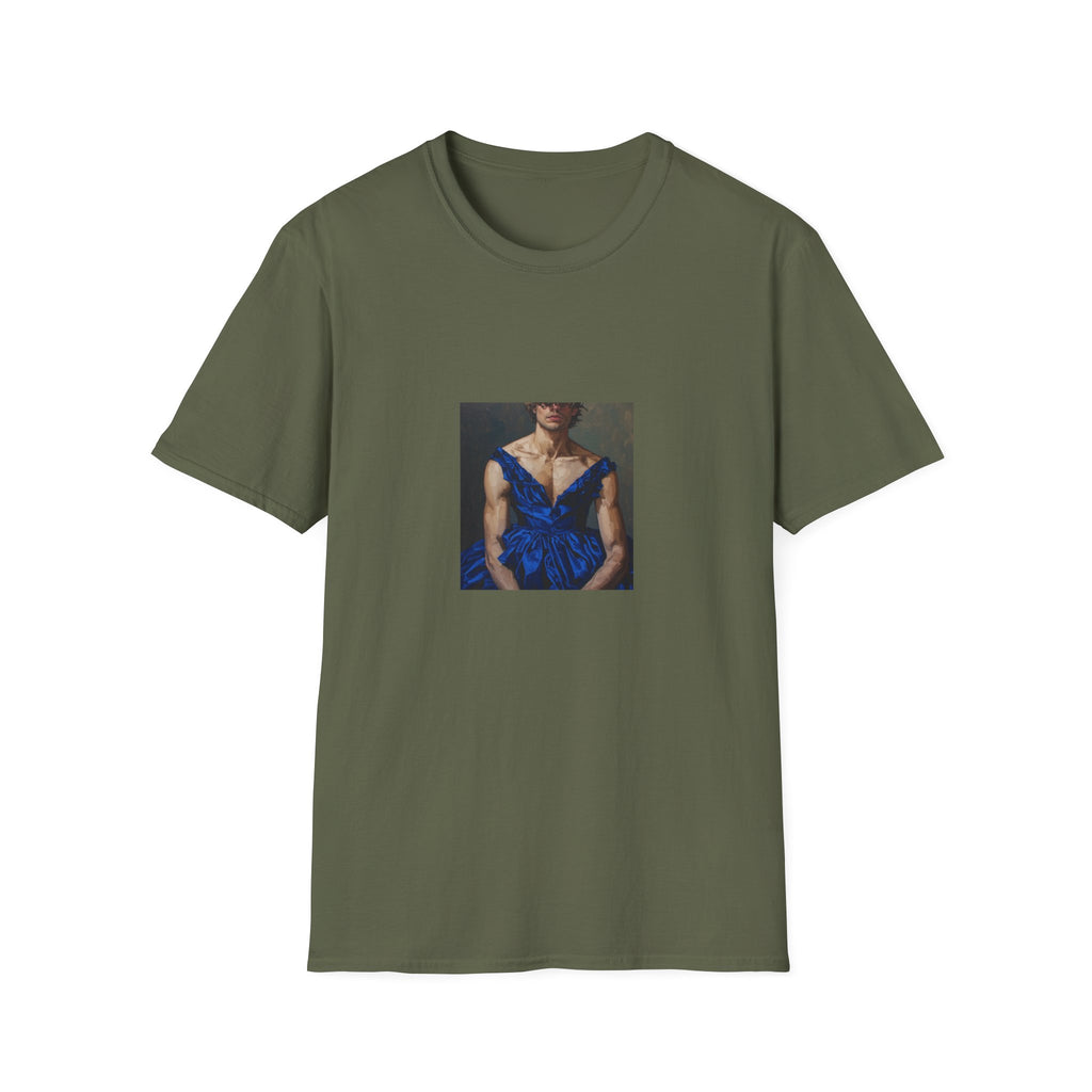 Man In Blue Dress T-shirt