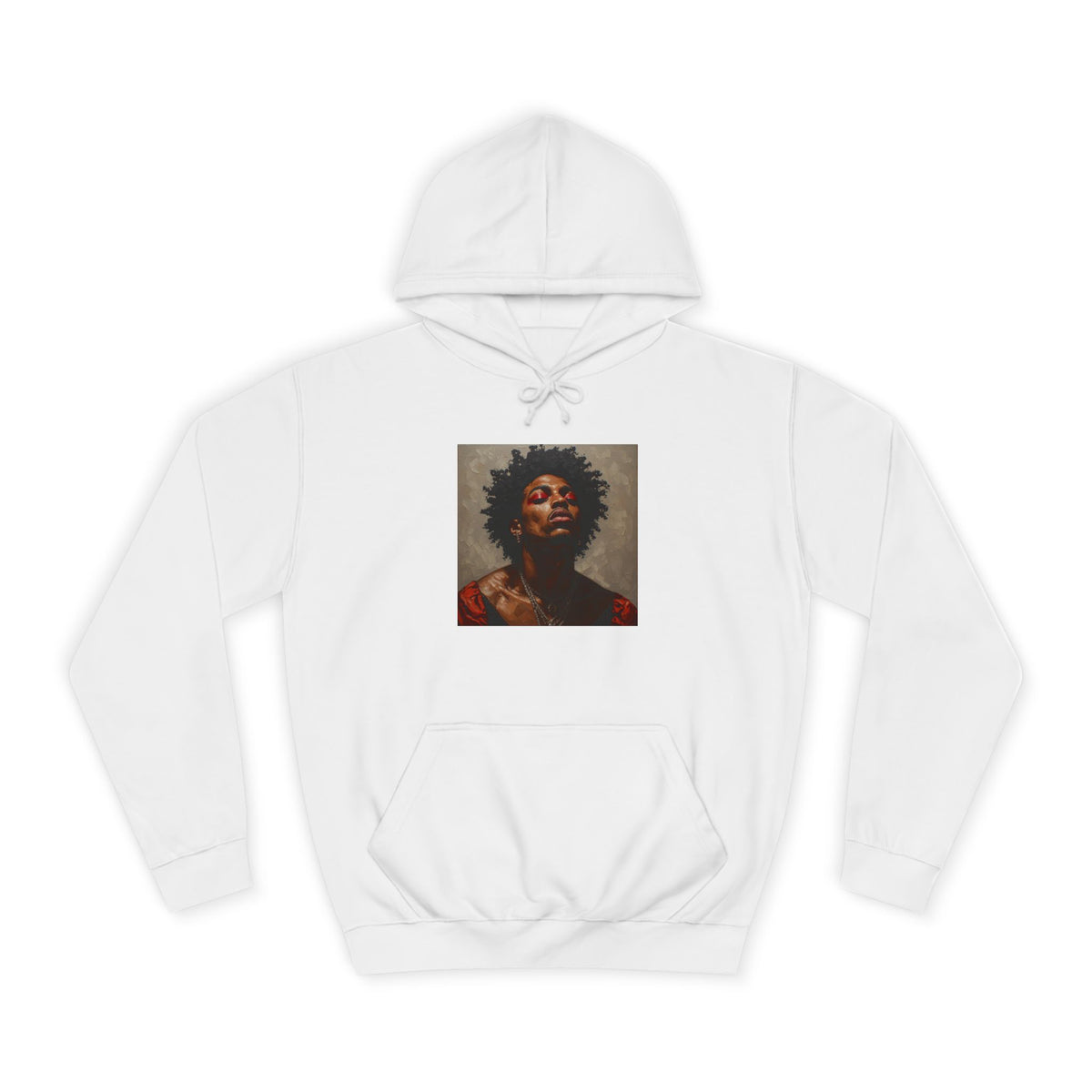 Man w/ Red Eyeshadow Hoodie