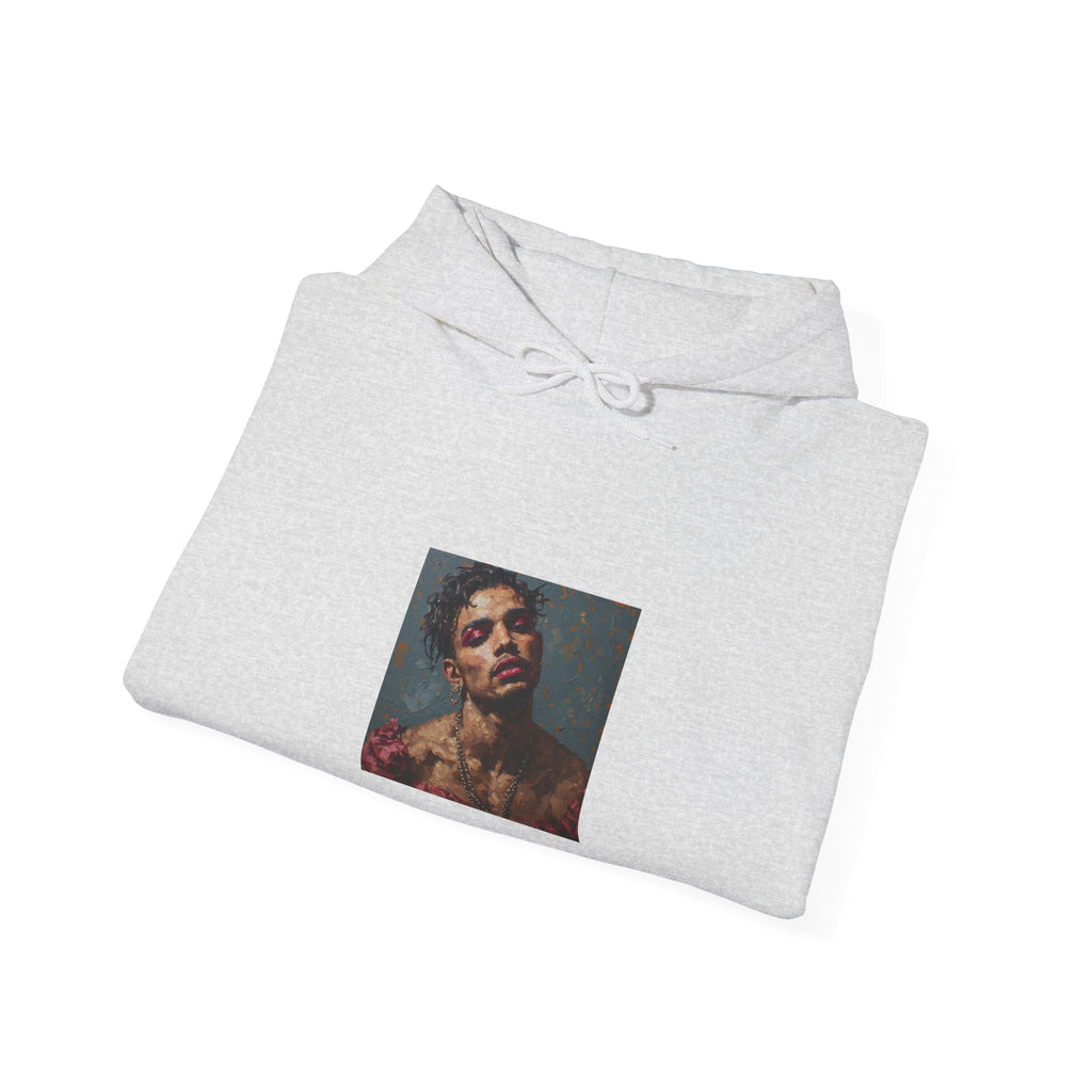 Man w/ Pink Eyeshadow Hoodie