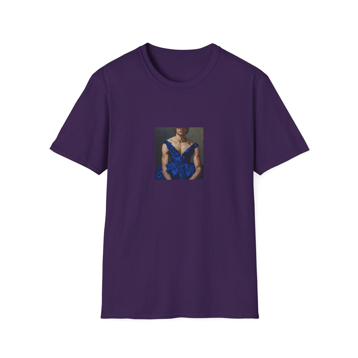 Man In Blue Dress T-shirt