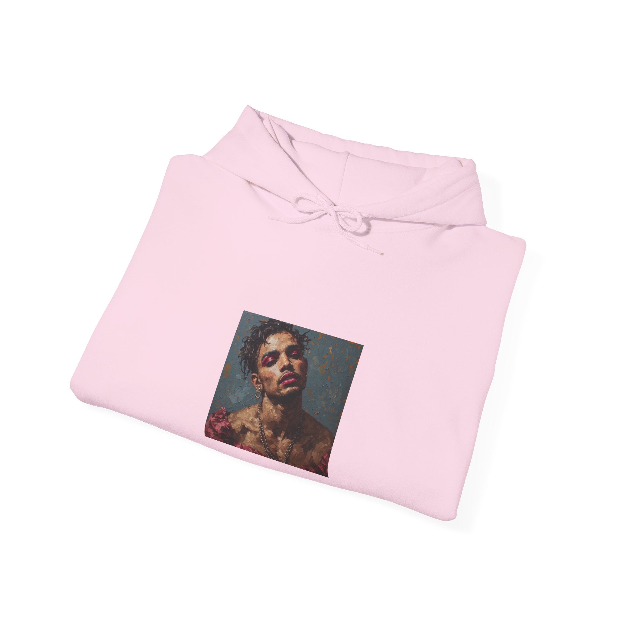 Man w/ Pink Eyeshadow Hoodie