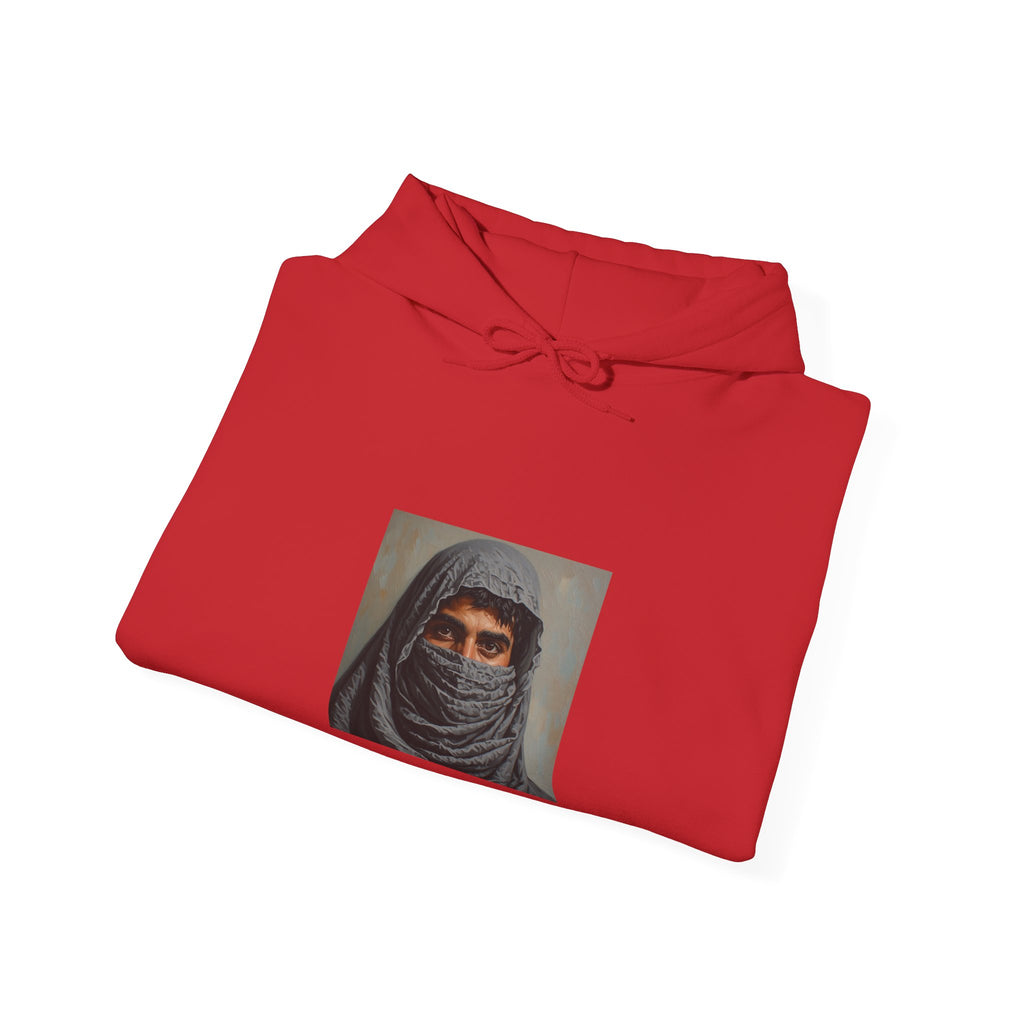 Veiled Man Portrait Hoodie