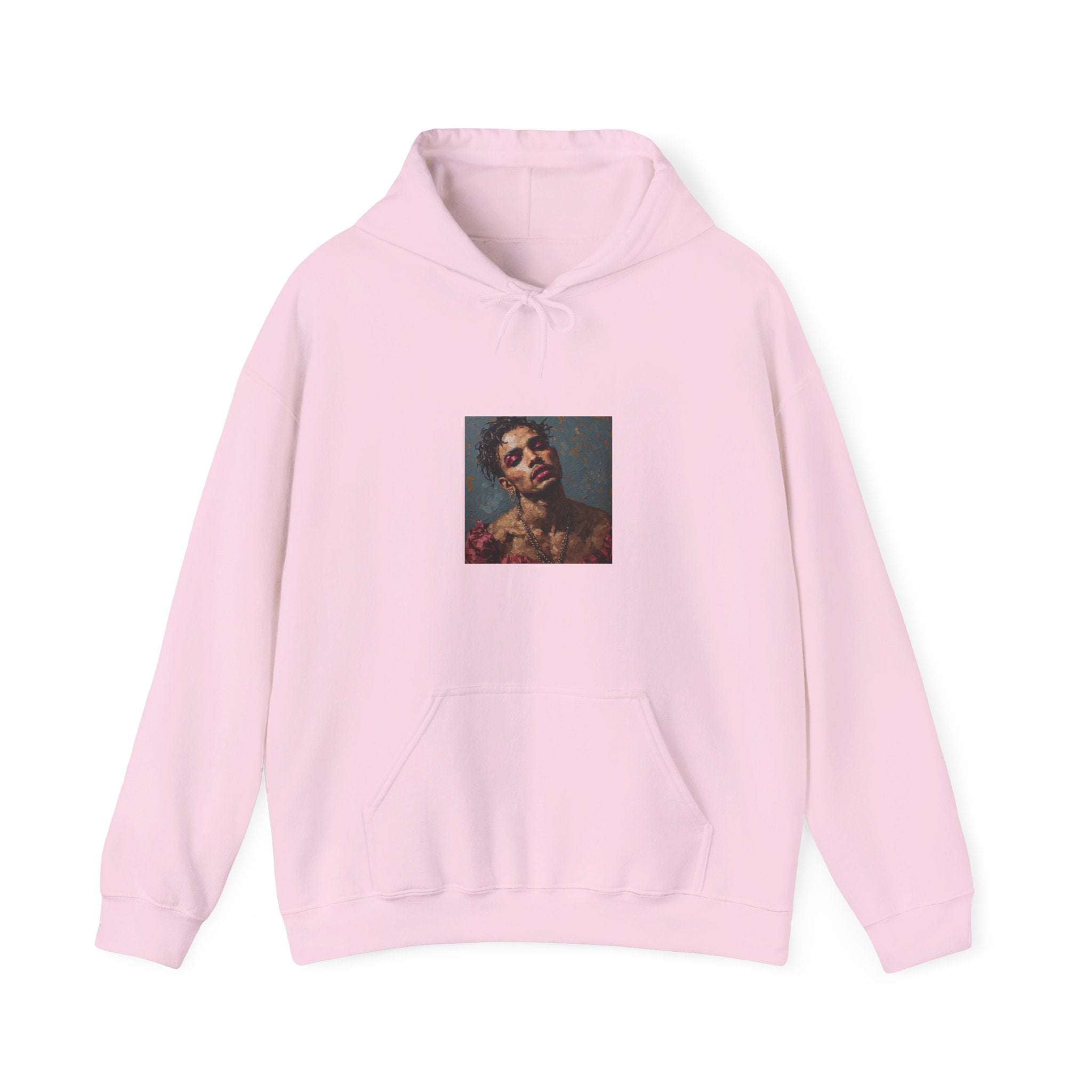 Man w/ Pink Eyeshadow Hoodie