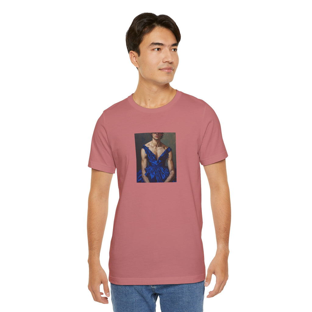 Man In Blue Dress T-Shirt
