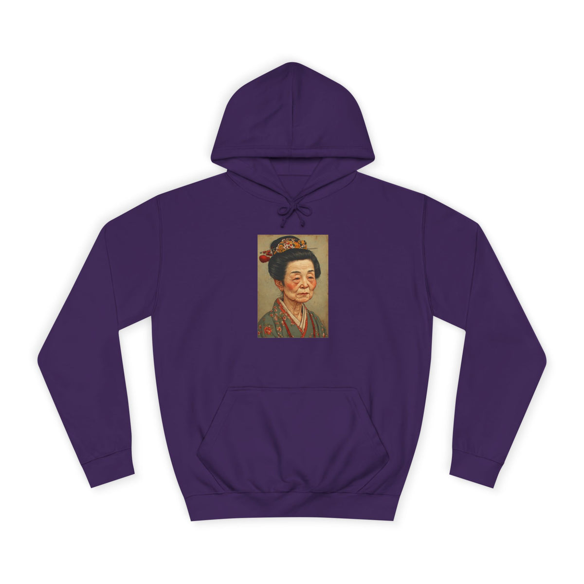 Vintage Japanese Woman Hoodie