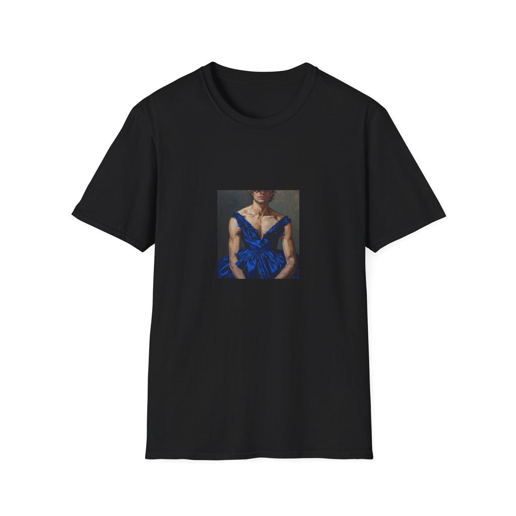 Man In Blue Dress T-shirt