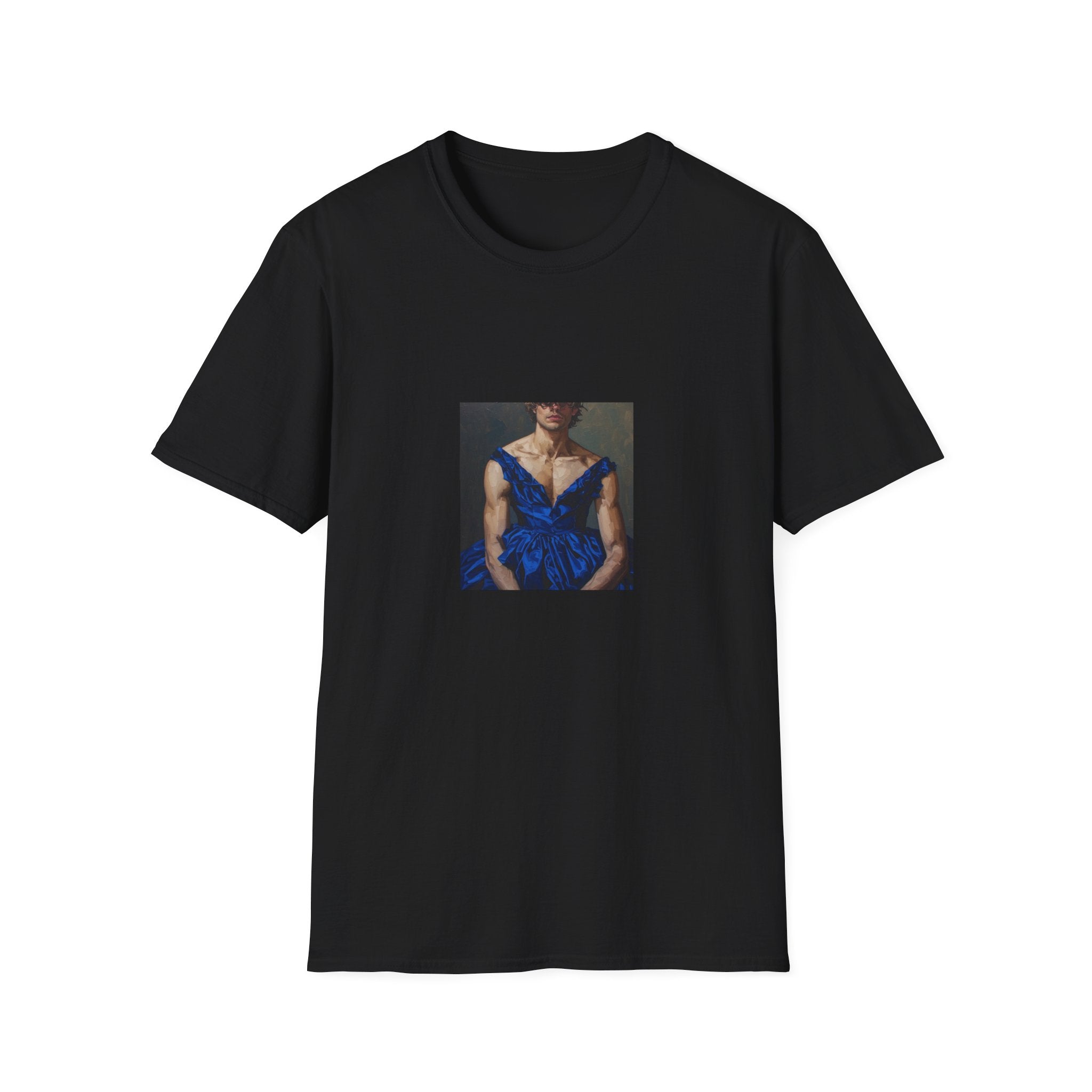 Man In Blue Dress T-shirt