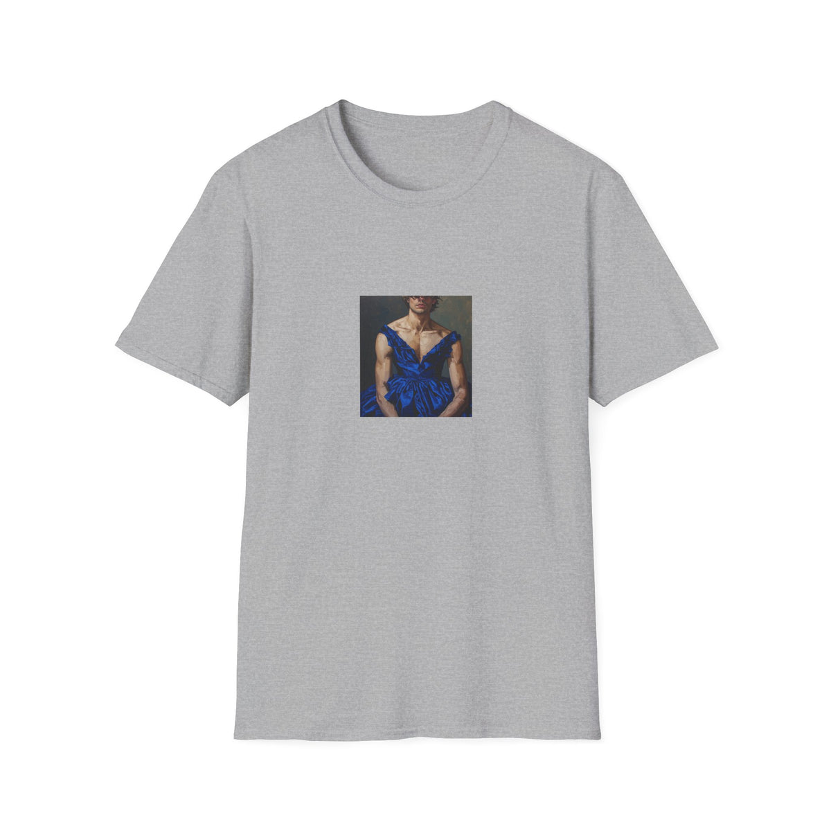Man In Blue Dress T-shirt