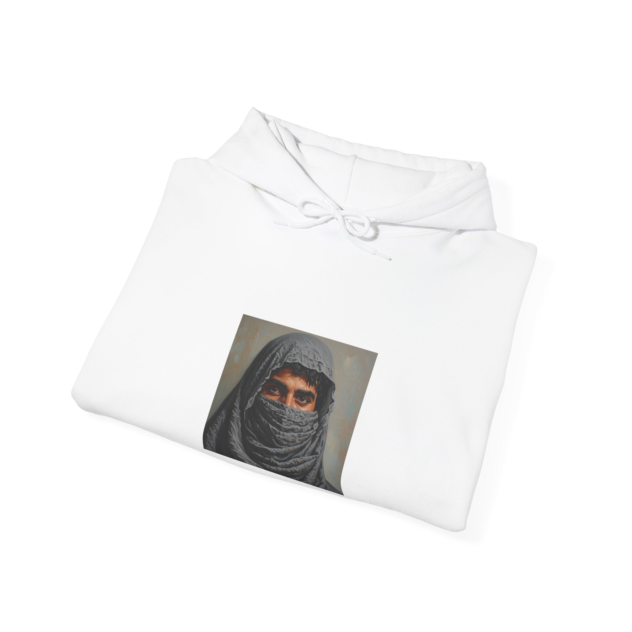 Veiled Man Portrait Hoodie