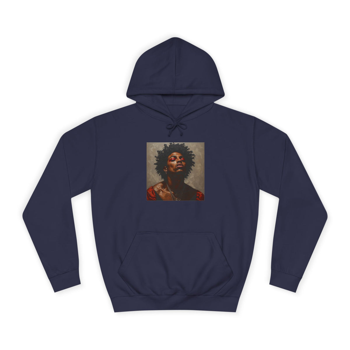 Man w/ Red Eyeshadow Hoodie