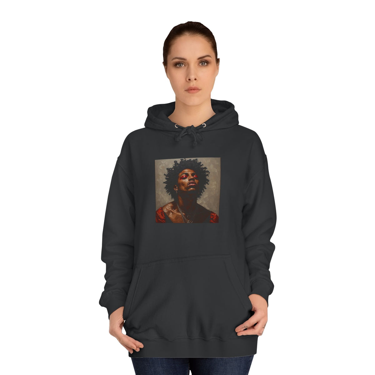 Man w/ Red Eyeshadow Hoodie