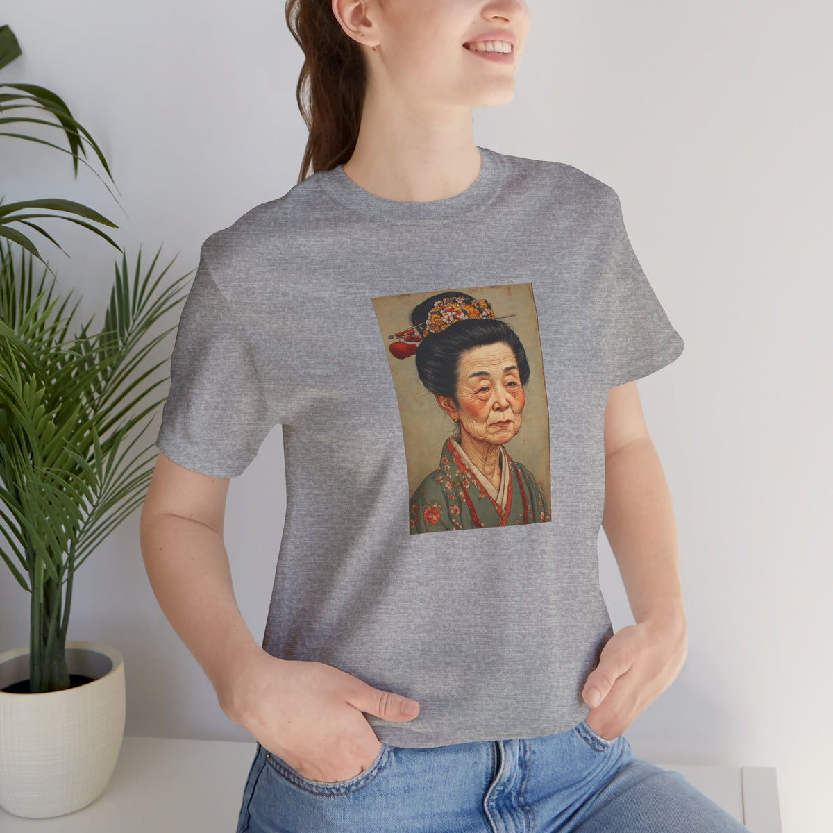 Vintage Japanese Woman T-shirt
