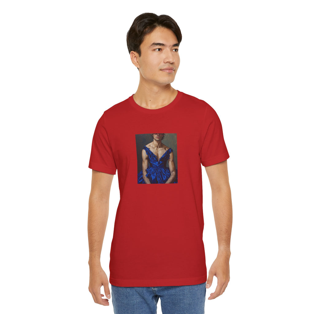 Man In Blue Dress T-Shirt