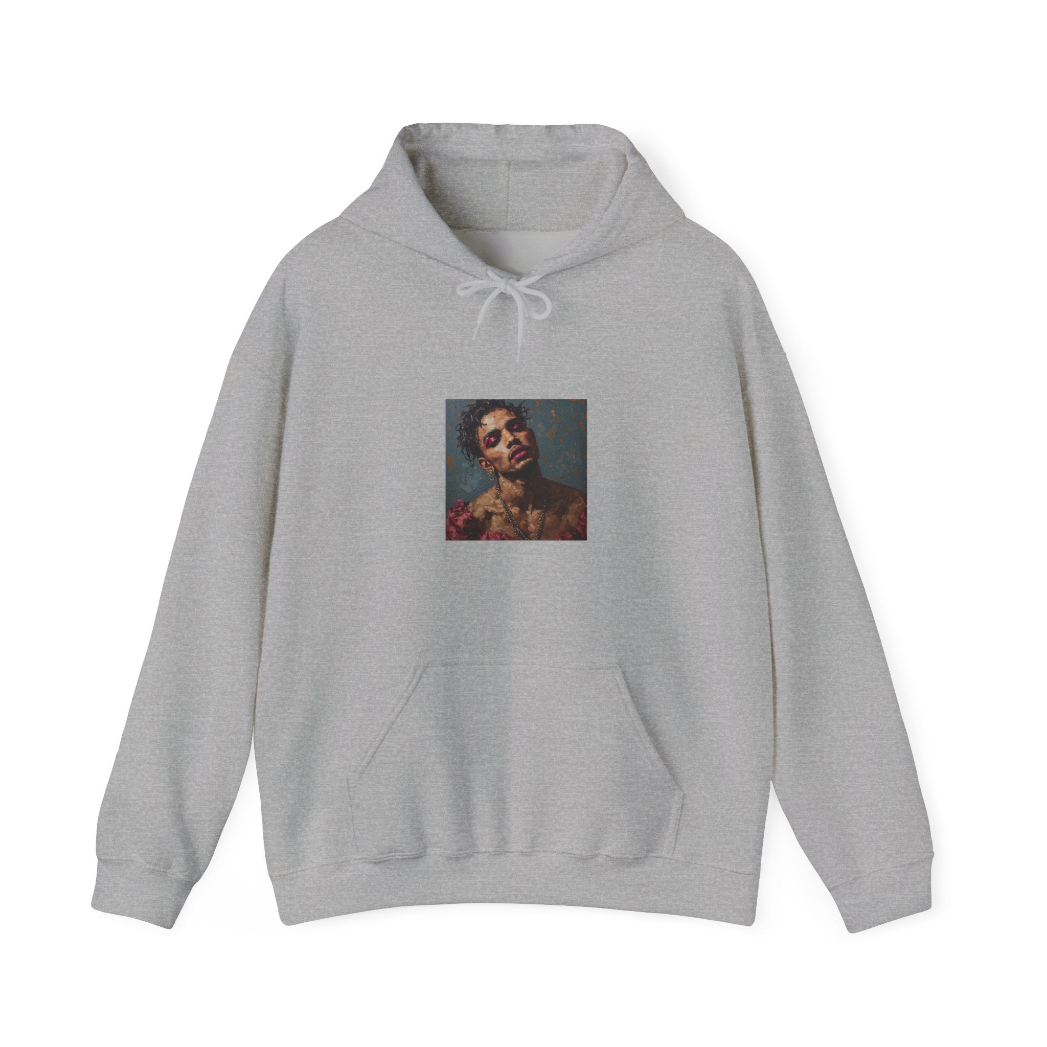 Man w/ Pink Eyeshadow Hoodie