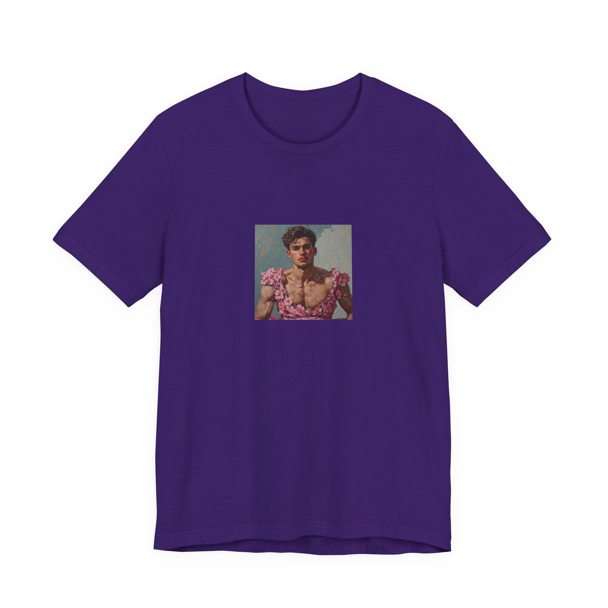 Man In Pink Dress T-shirt