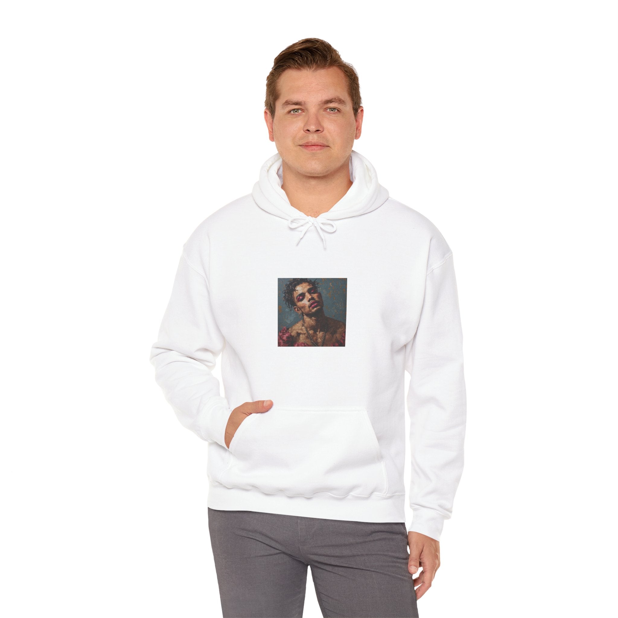 Man w/ Pink Eyeshadow Hoodie