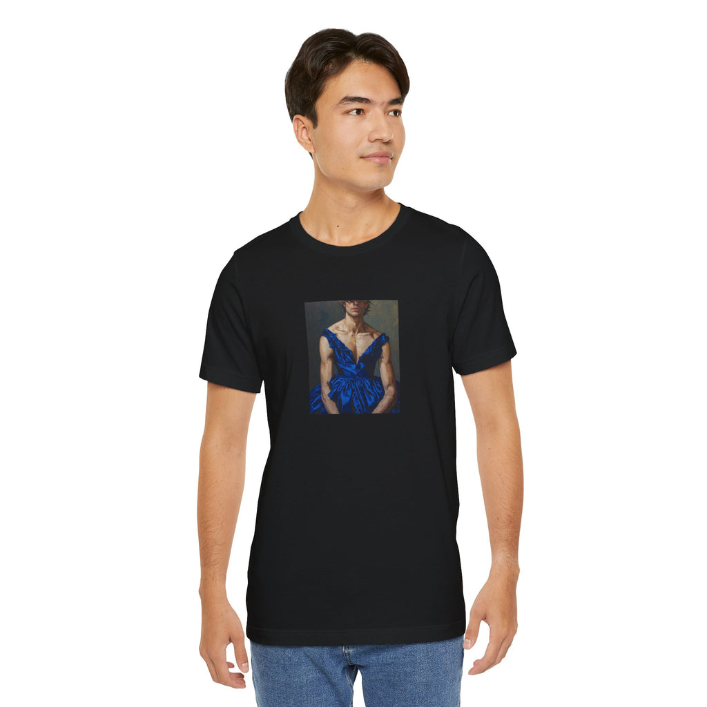 Man In Blue Dress T-Shirt