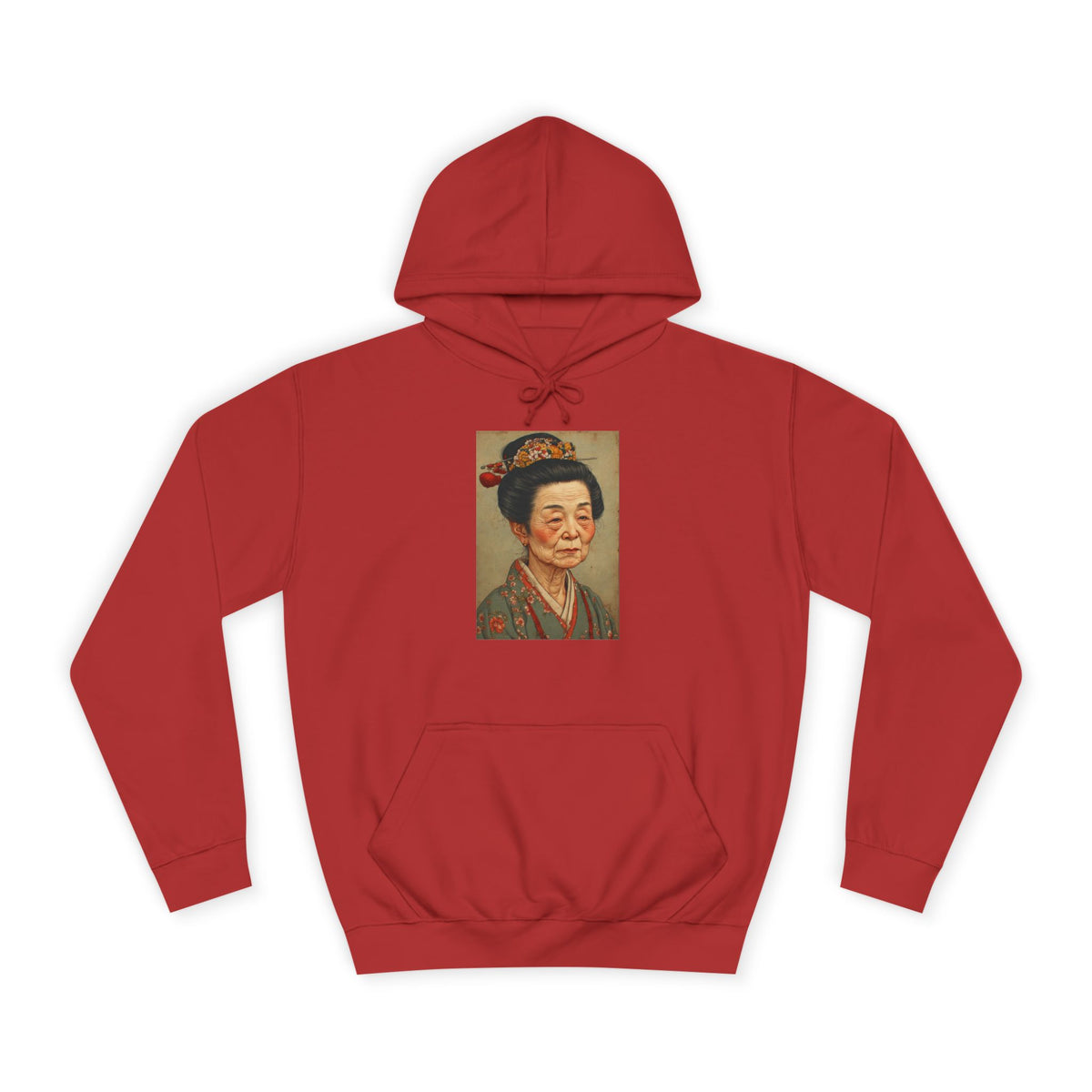 Vintage Japanese Woman Hoodie