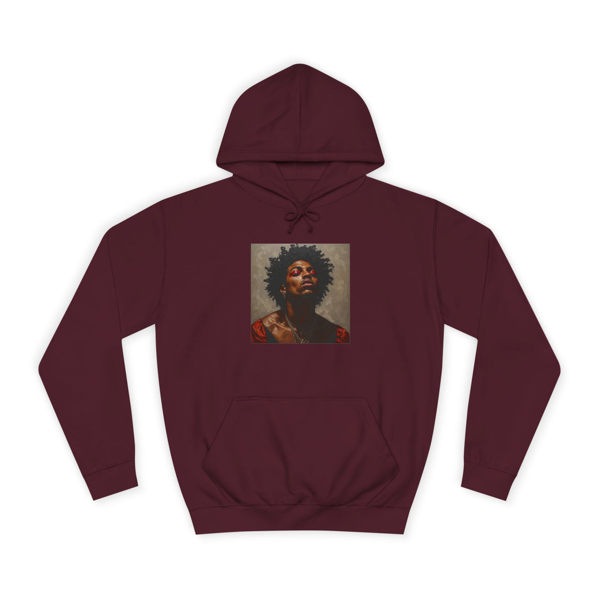 Man w/ Red Eyeshadow Hoodie