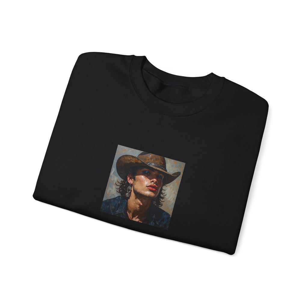Cowboy Portrait Sweatshirt