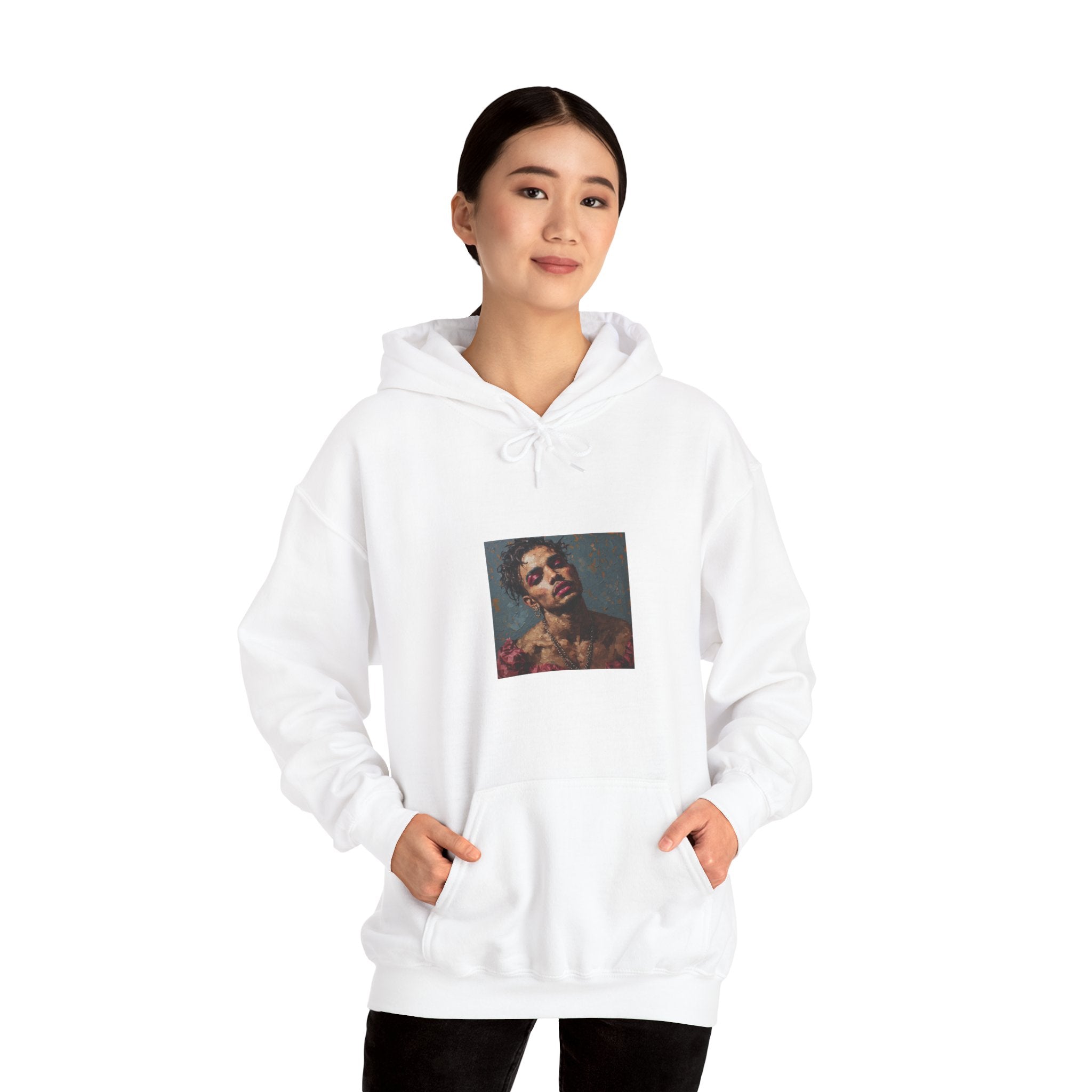 Man w/ Pink Eyeshadow Hoodie