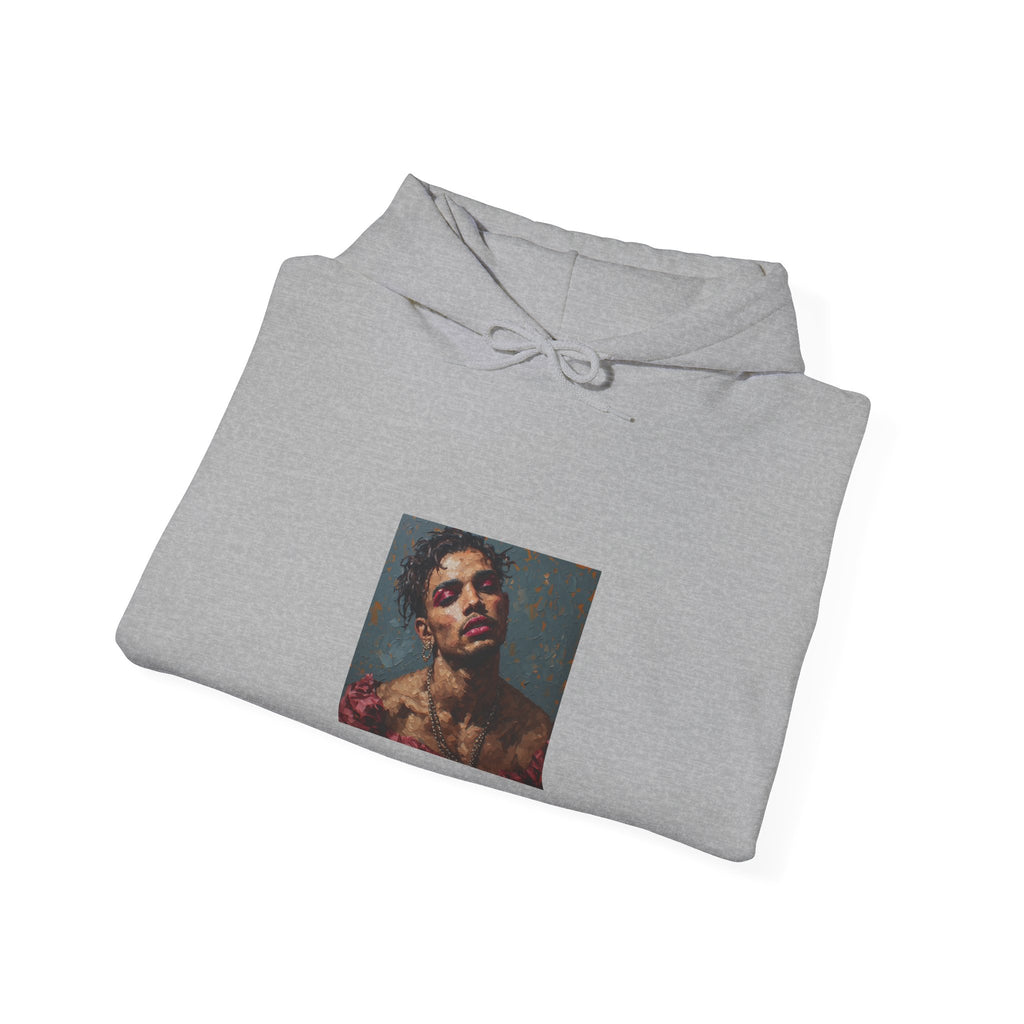 Man w/ Pink Eyeshadow Hoodie