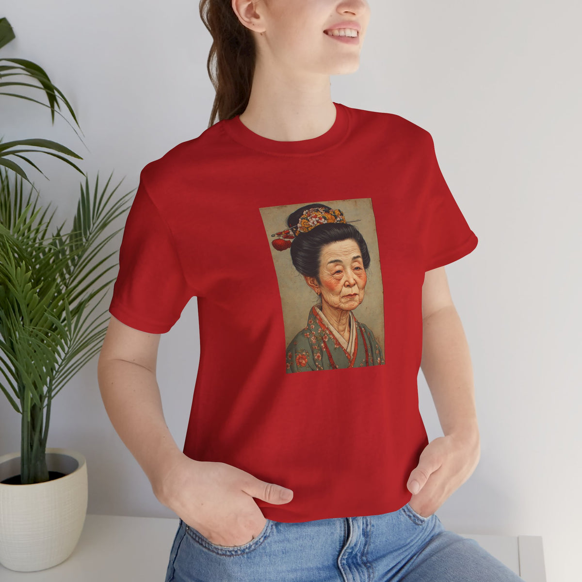 Vintage Japanese Woman T-shirt