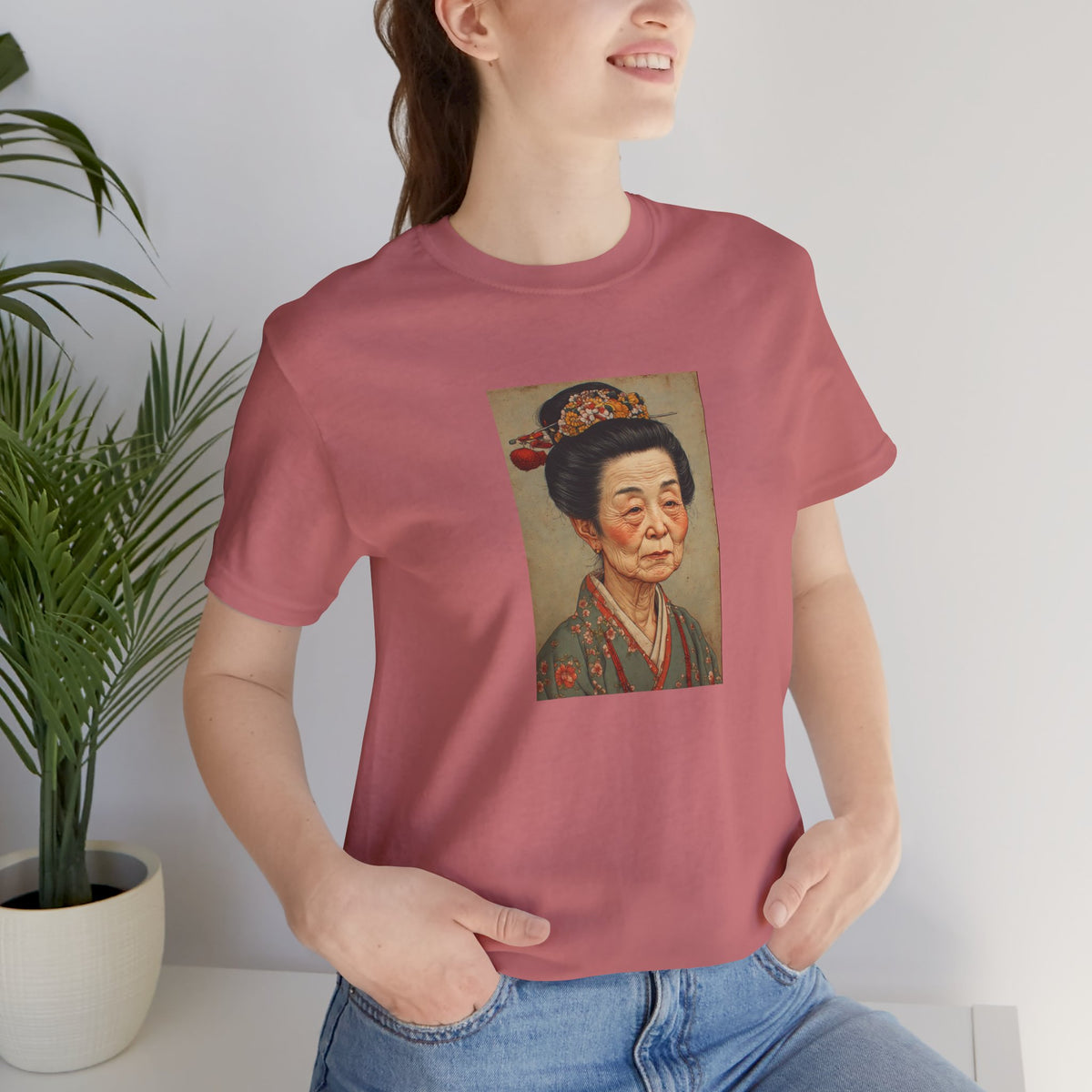 Vintage Japanese Woman T-shirt