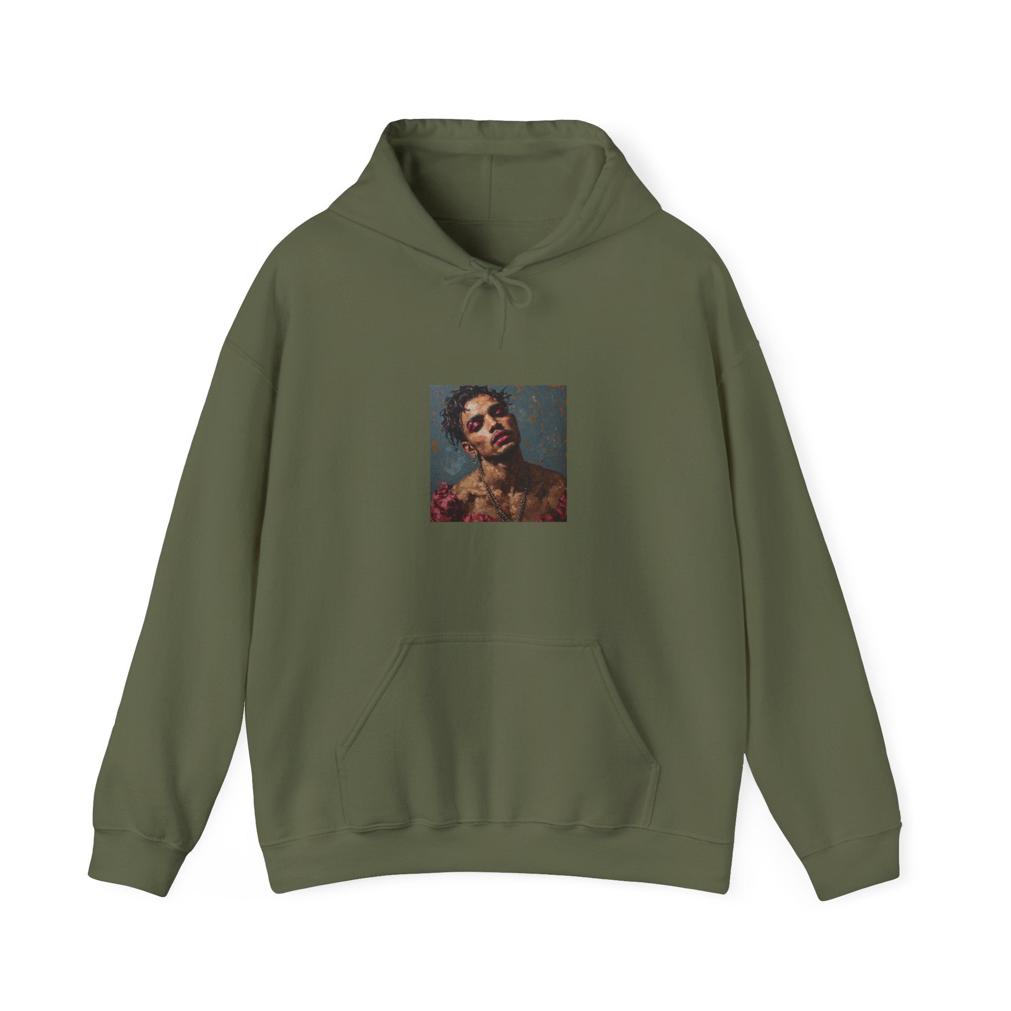 Man w/ Pink Eyeshadow Hoodie