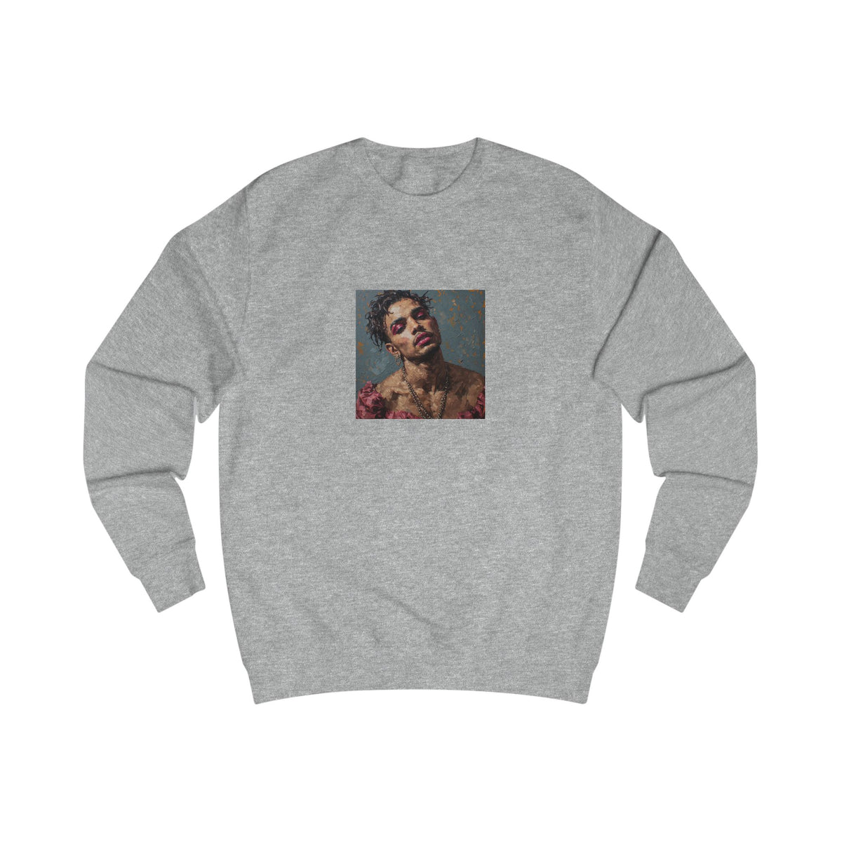 Man w/ Pink Eyeshadow Sweatshirt