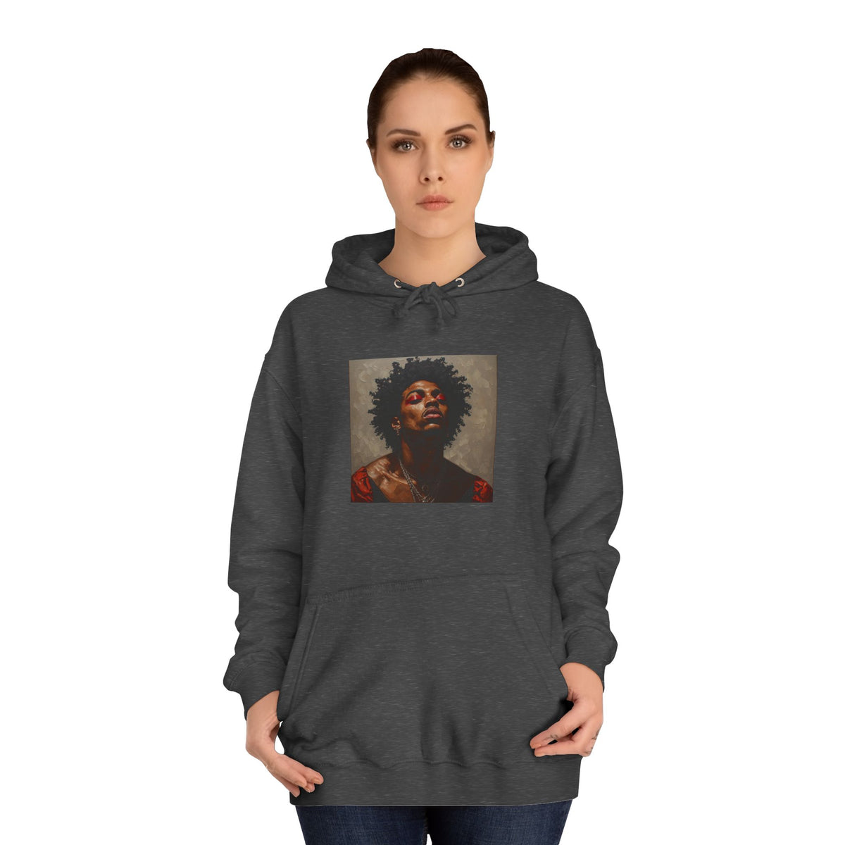 Man w/ Red Eyeshadow Hoodie