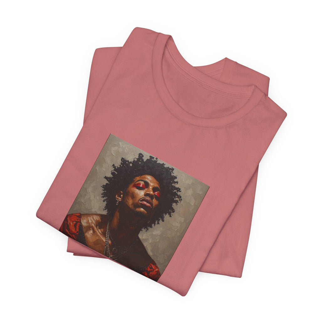 Man w/ Red Eyeshadow T-Shirt