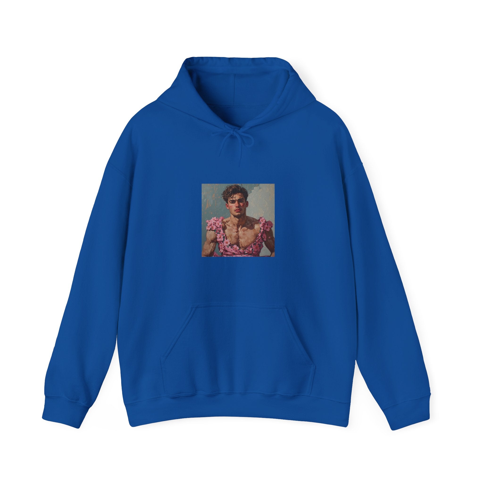 Man In Pink Dress Graphic Pullover