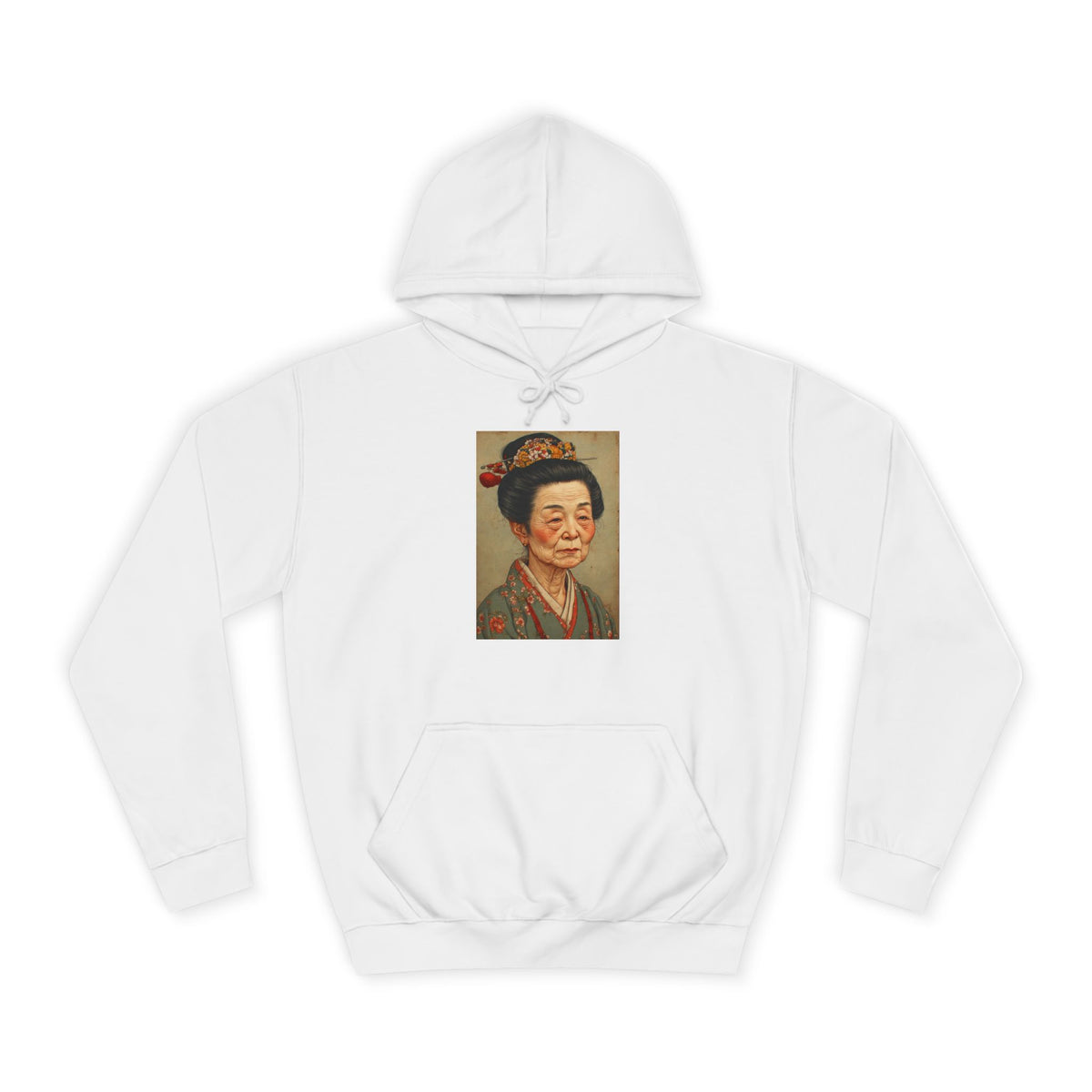 Vintage Japanese Woman Hoodie