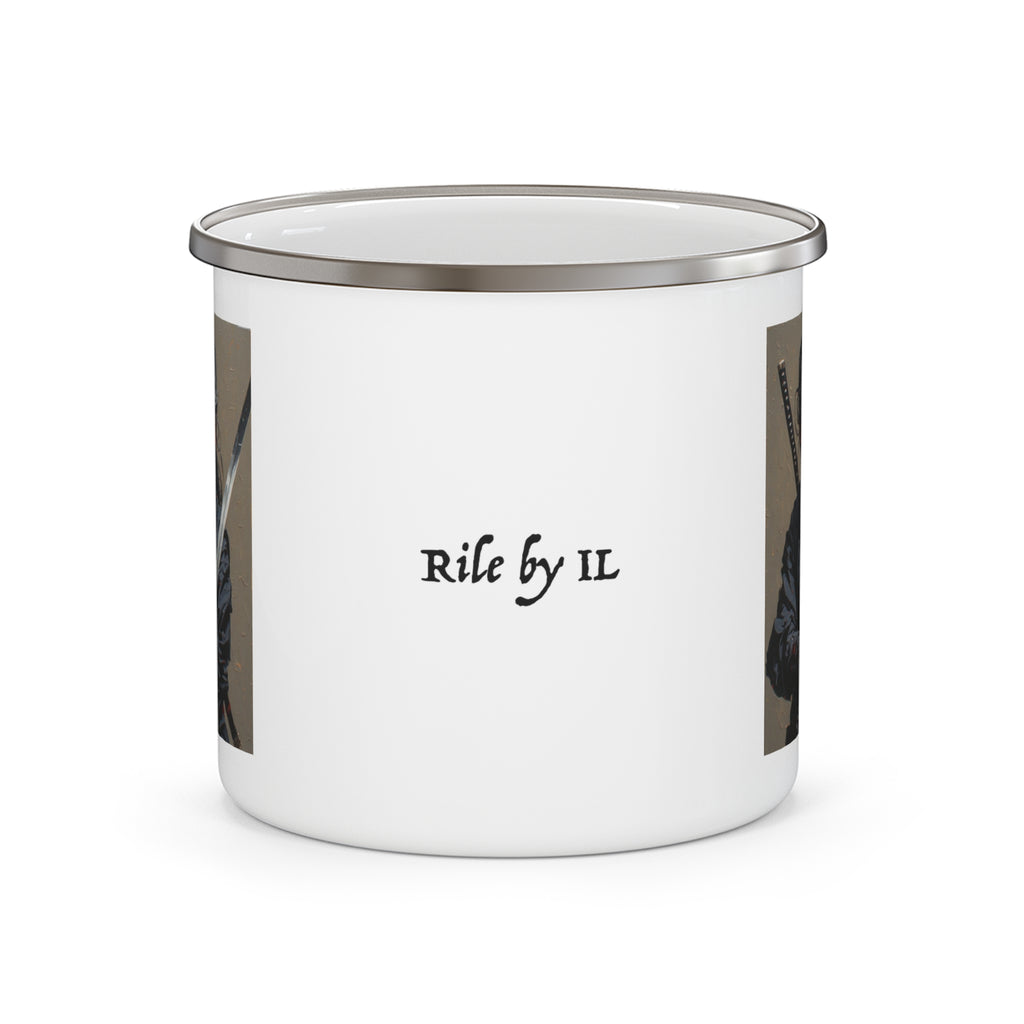 Warrior Camping Enamel Cup