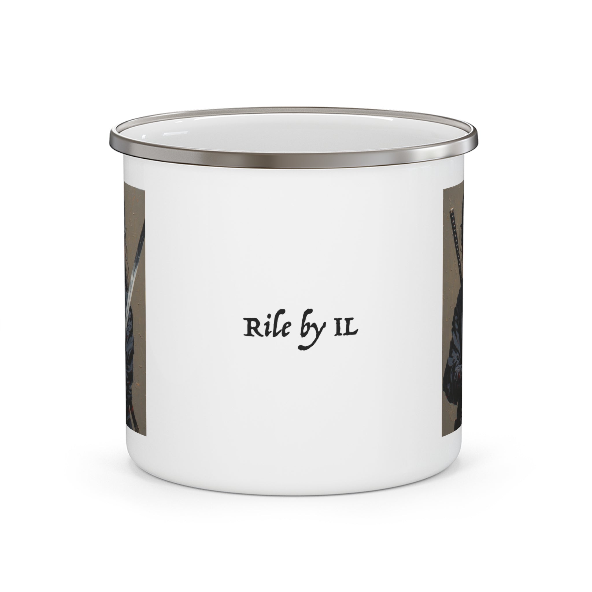 Warrior Camping Enamel Cup