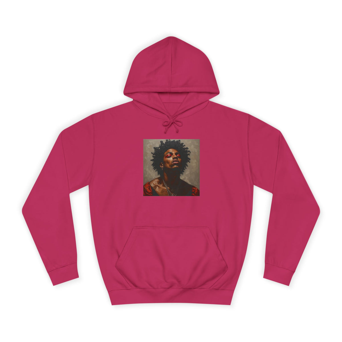 Man w/ Red Eyeshadow Hoodie