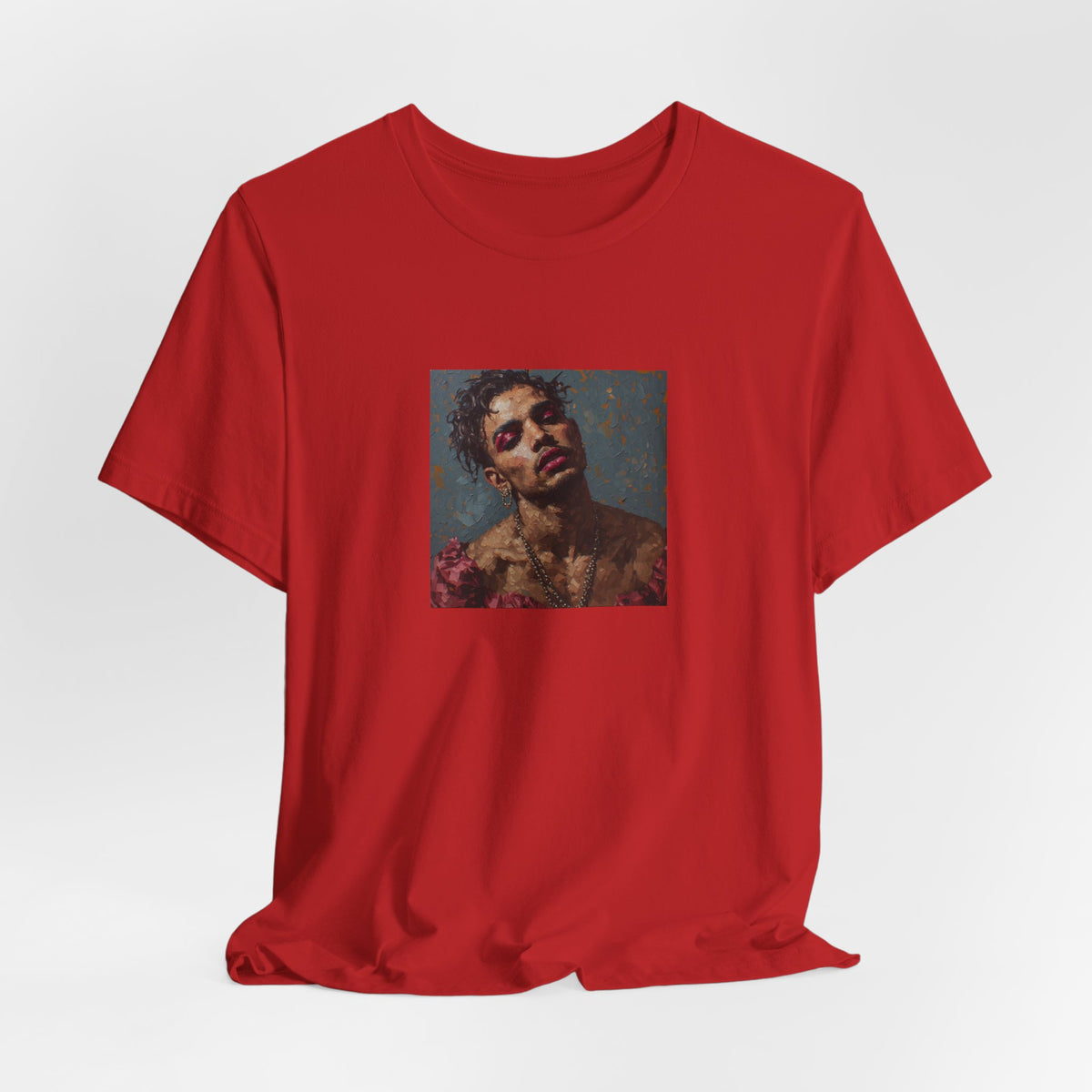 Man w/ Pink Eyeshadow T-Shirt