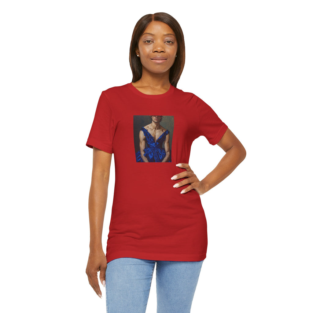 Man In Blue Dress T-Shirt