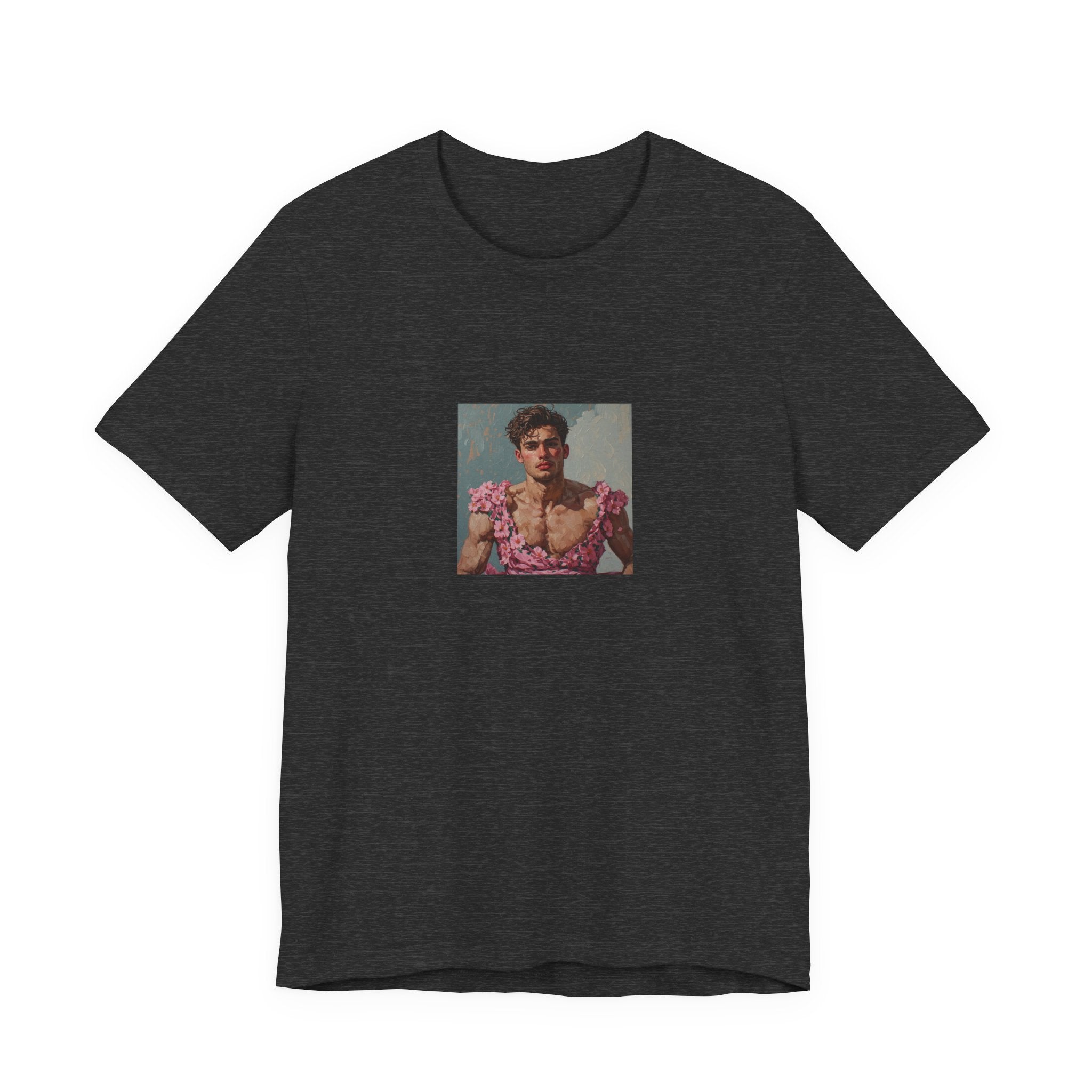 Man In Pink Dress T-shirt