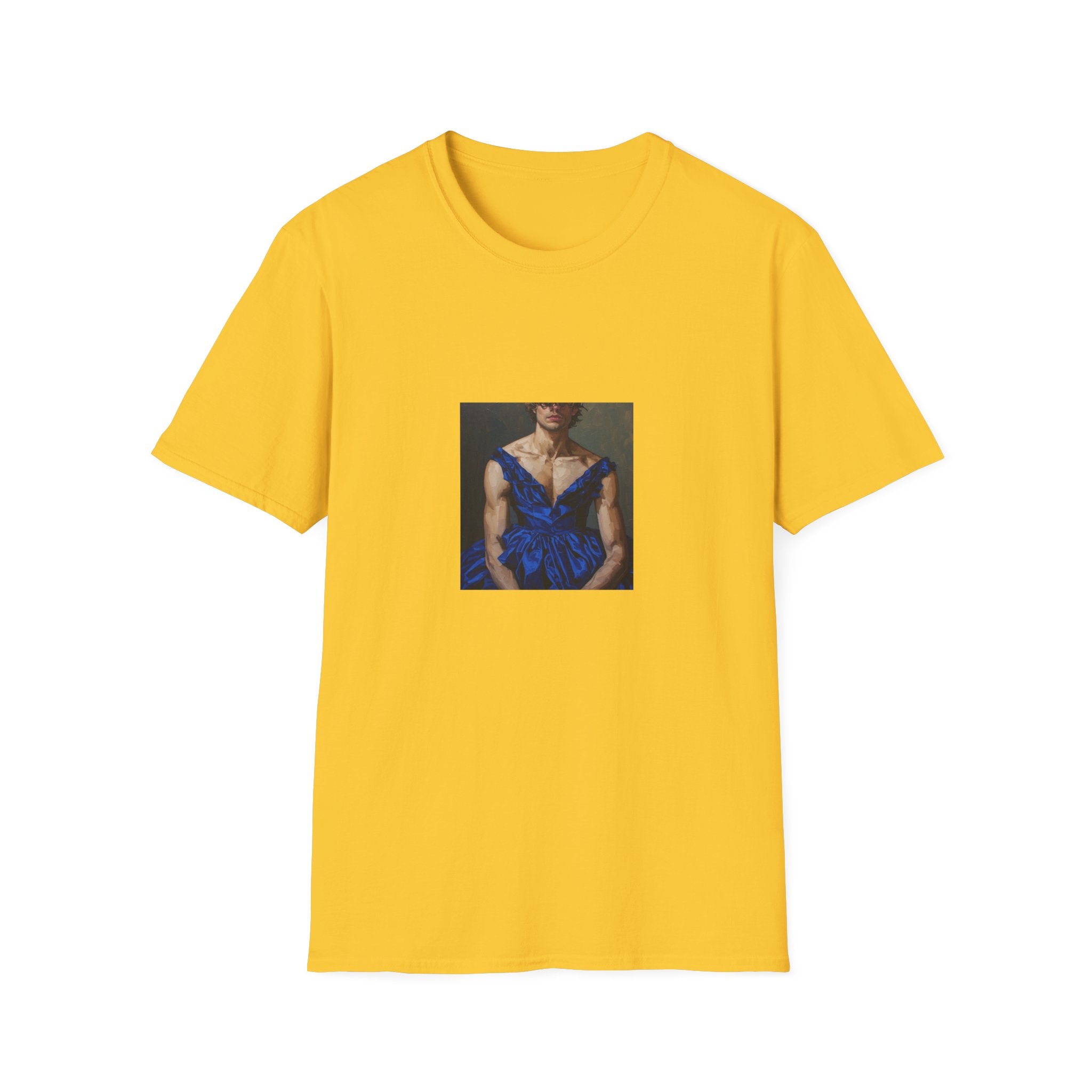 Man In Blue Dress T-shirt