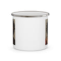 Man w/ Red Eyeshadow Camping Enamel Cup