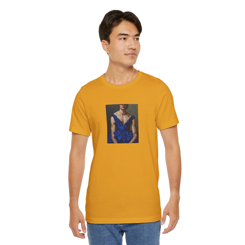 Man In Blue Dress T-Shirt