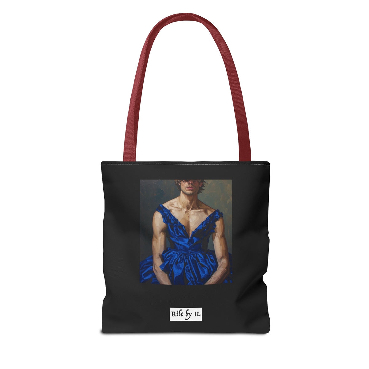 Man In Blue Dress Tote Bag