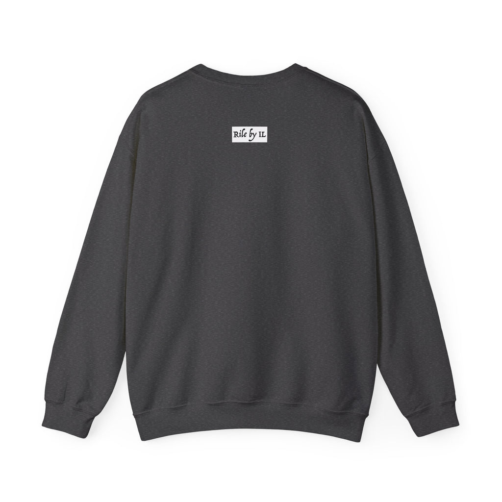 Man In Pink Dress Crewneck Sweatshirt