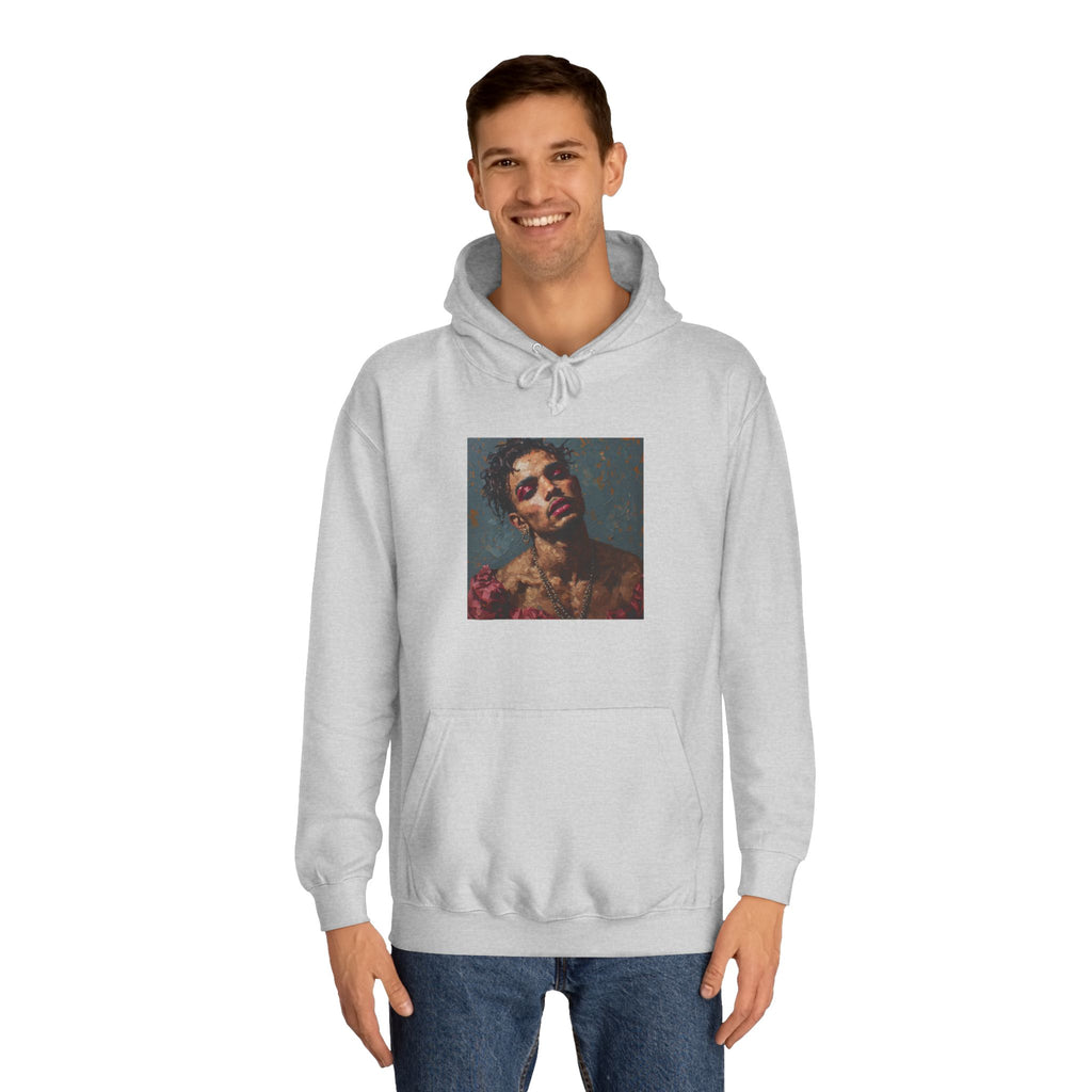 Man w/ Pink Eye Shadow Hoodie