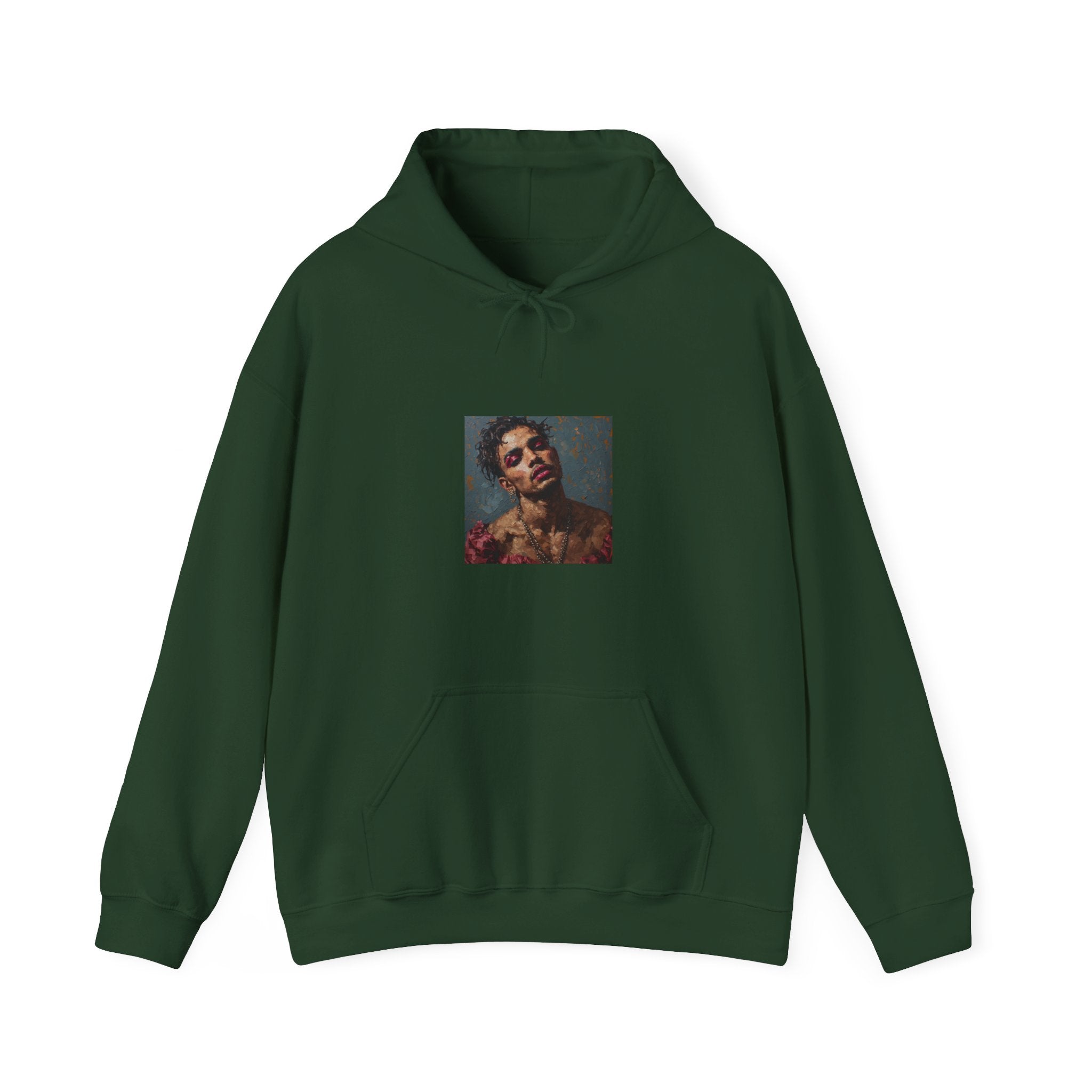 Man w/ Pink Eyeshadow Hoodie